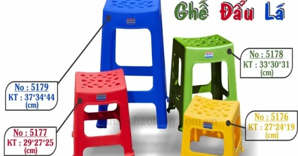 Kích thước ghế mầm non tiêu chuẩn theo độ tuổi và cách ghép với bàn