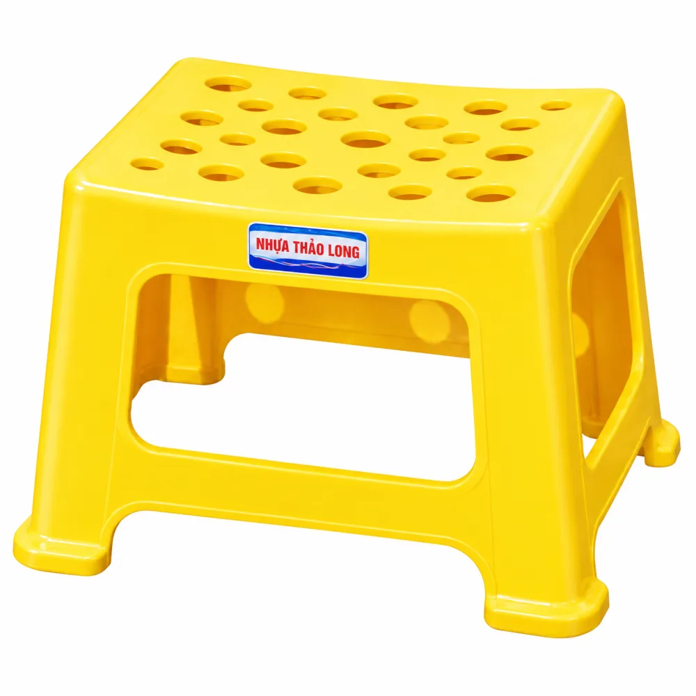 Ghế nhựa lá bé 5176 – ghế mầm non mặt ngồi 19cm