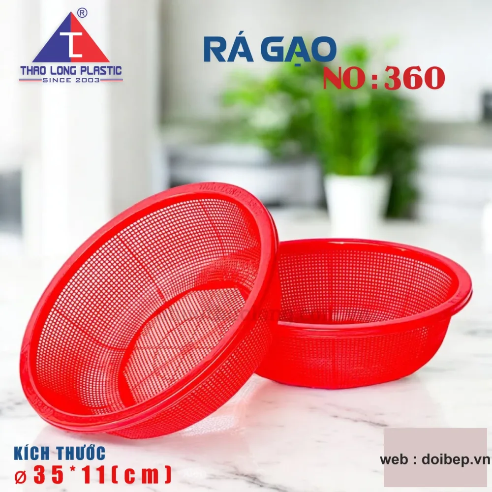 Rá gạo 360 – rá vo gạo Ø35cm