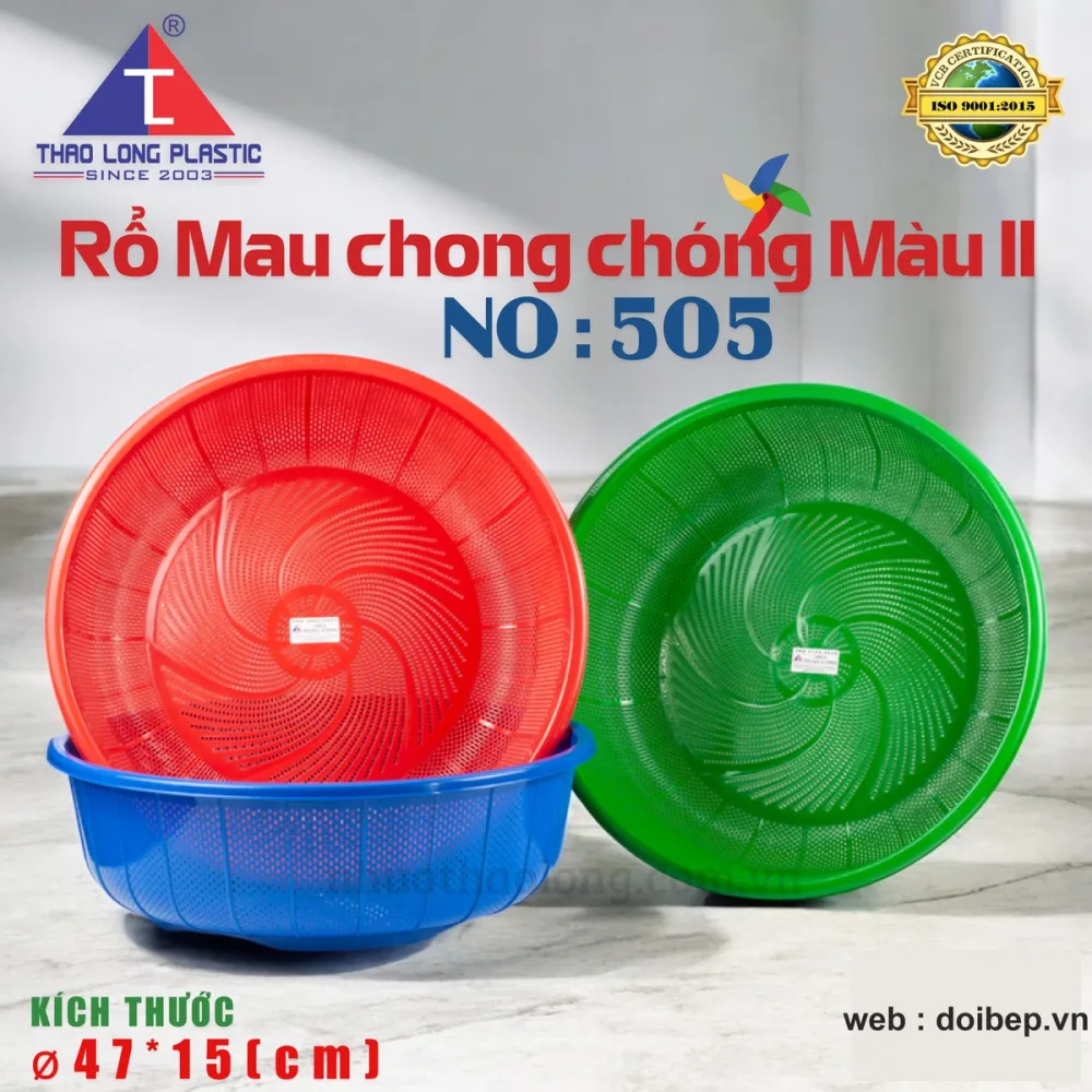 Rổ mau chong chóng 405 – rổ nhựa Ø39cm