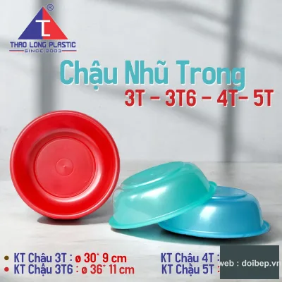 Chậu nhựa 3 tấc 300 – chậu Ø30cm · SKU 300