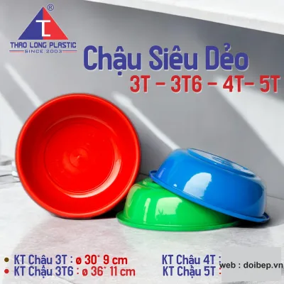 Chậu nhựa 4 tấc 400 – chậu Ø40cm
