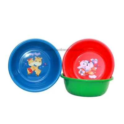 Set chậu nhựa cao cấp in hình – 6 cỡ Ø30 đến Ø50cm ảnh 2