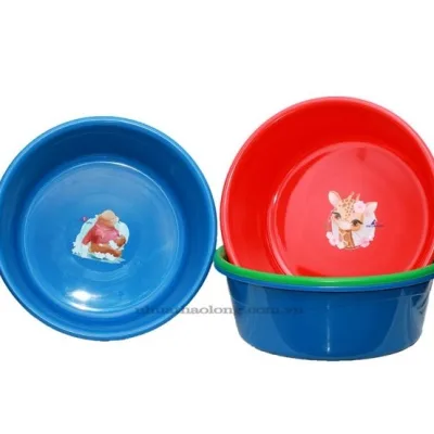 Set chậu nhựa cao cấp in hình – 6 cỡ Ø30 đến Ø50cm ảnh 3