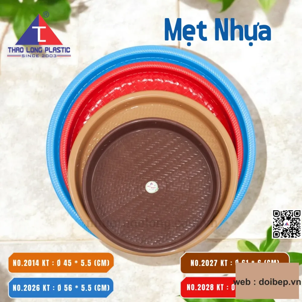 Mẹt nhựa giả mây 7T mã 2028 – mẹt Ø70cm lớn nhất dòng