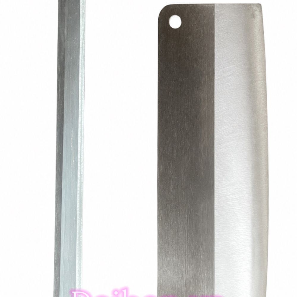 Dao chặt rèn thủ công thép không gỉ - cán gỗ, dài 35cm, nặng 600g ảnh 3