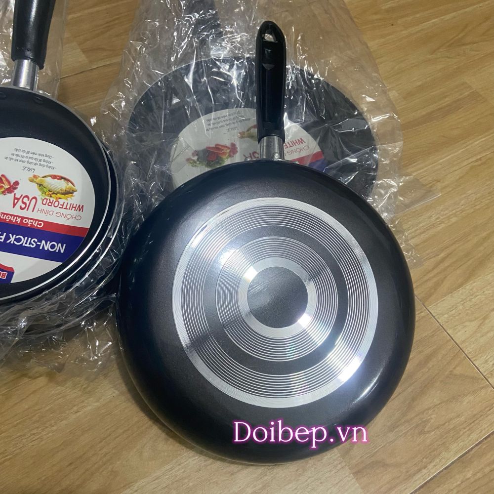Chảo chống dính đun bếp ga và hồng ngoại - size từ 18cm đến 32cm ảnh 3