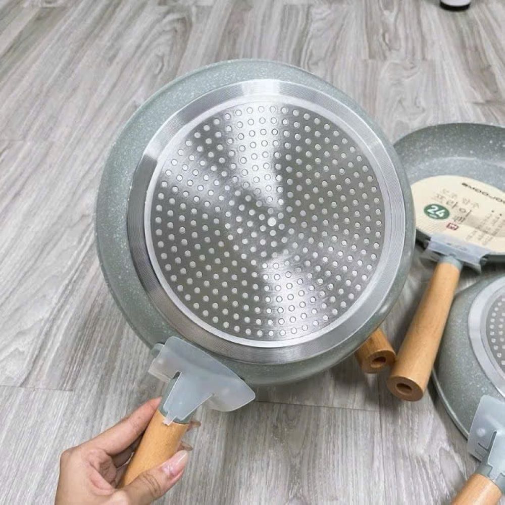 Chảo chống dính vân đá , đáy từ ảnh 2