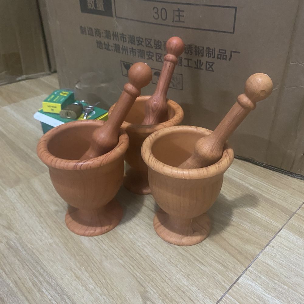Bộ chày cối giã cua ảnh 5
