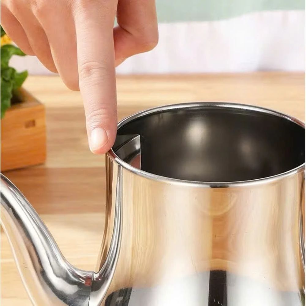 Ấm Pha Trà Inox Vòi Cao Không Nhỏ Giọt ảnh 4