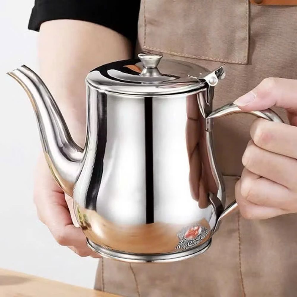 Ấm Pha Trà Inox Vòi Cao Không Nhỏ Giọt