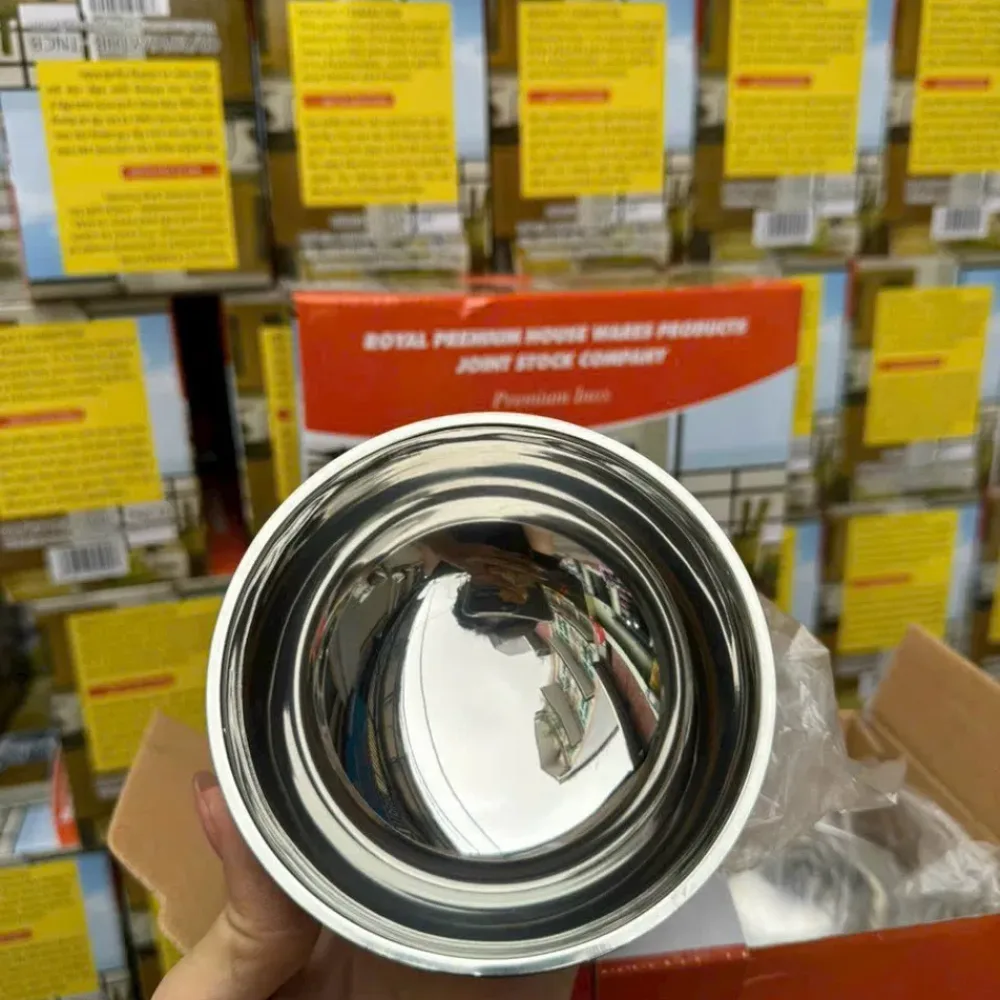 Tô Inox 2 Lớp Cách Nhiệt Hoàng Gia 14–20cm