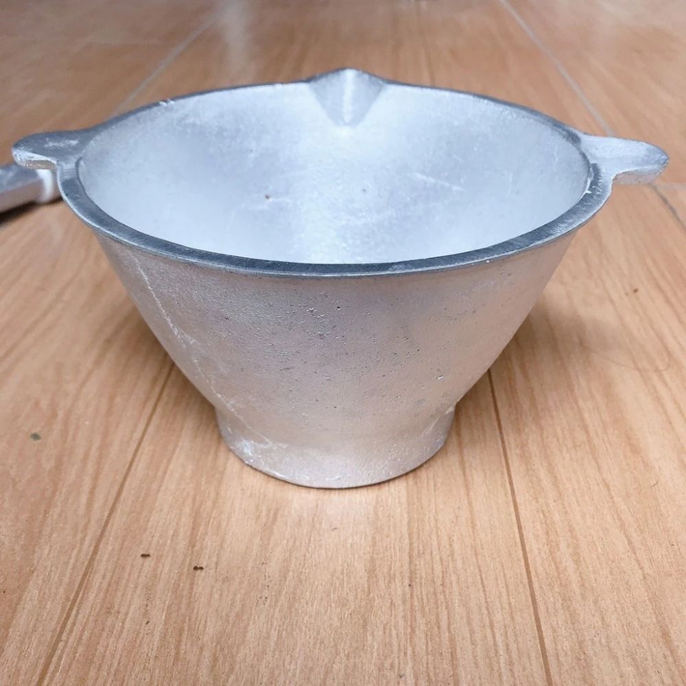 Bộ chày cối nhôm giã cua, hành , tỏi ảnh 5