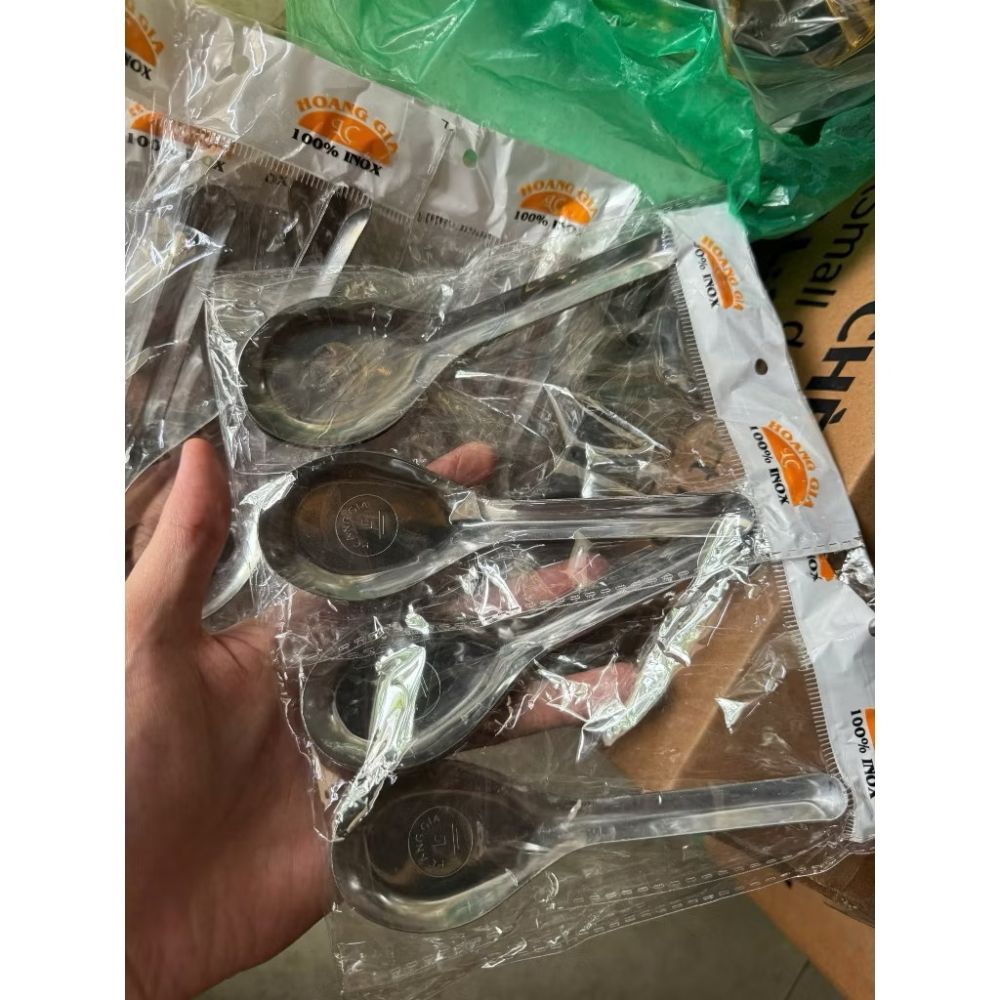Thìa phở vỉ hoàng gia, thía súp cán dài ảnh 2