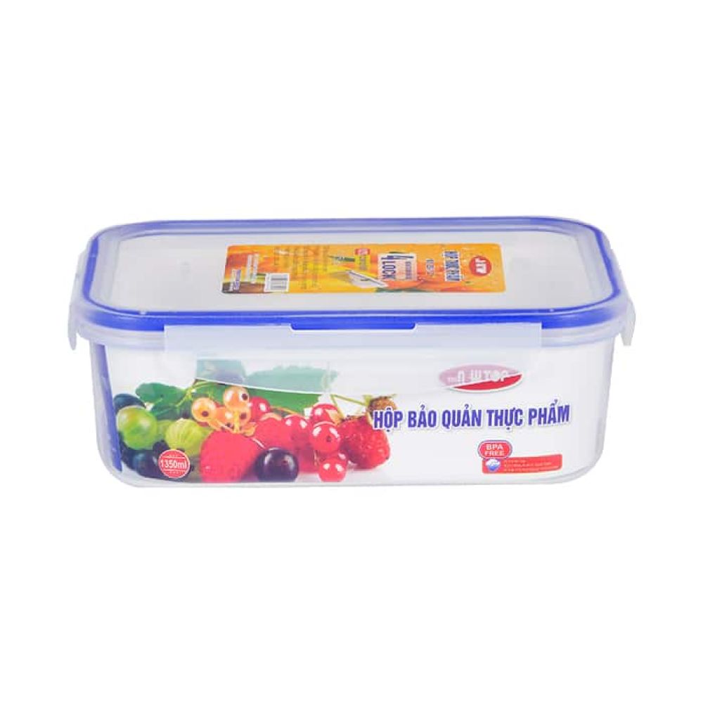 Bộ Hộp Bảo Quản Thực Phẩm 4 Khóa 2241 Song Long ảnh 2