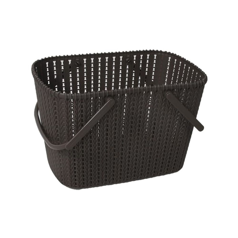 Giỏ nhựa giả mây có quai xách Song Long 28 x 19.8 x 18 cm ảnh 4