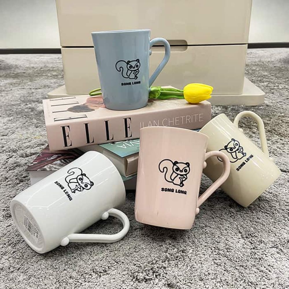 Cốc nhựa có quai Song Long hình sóc 3090 ảnh 4