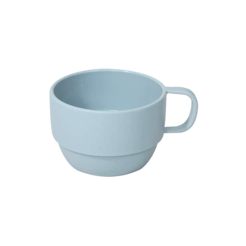 Cốc nhựa Ohana 350ml có quai kiểu men sứ ảnh 3