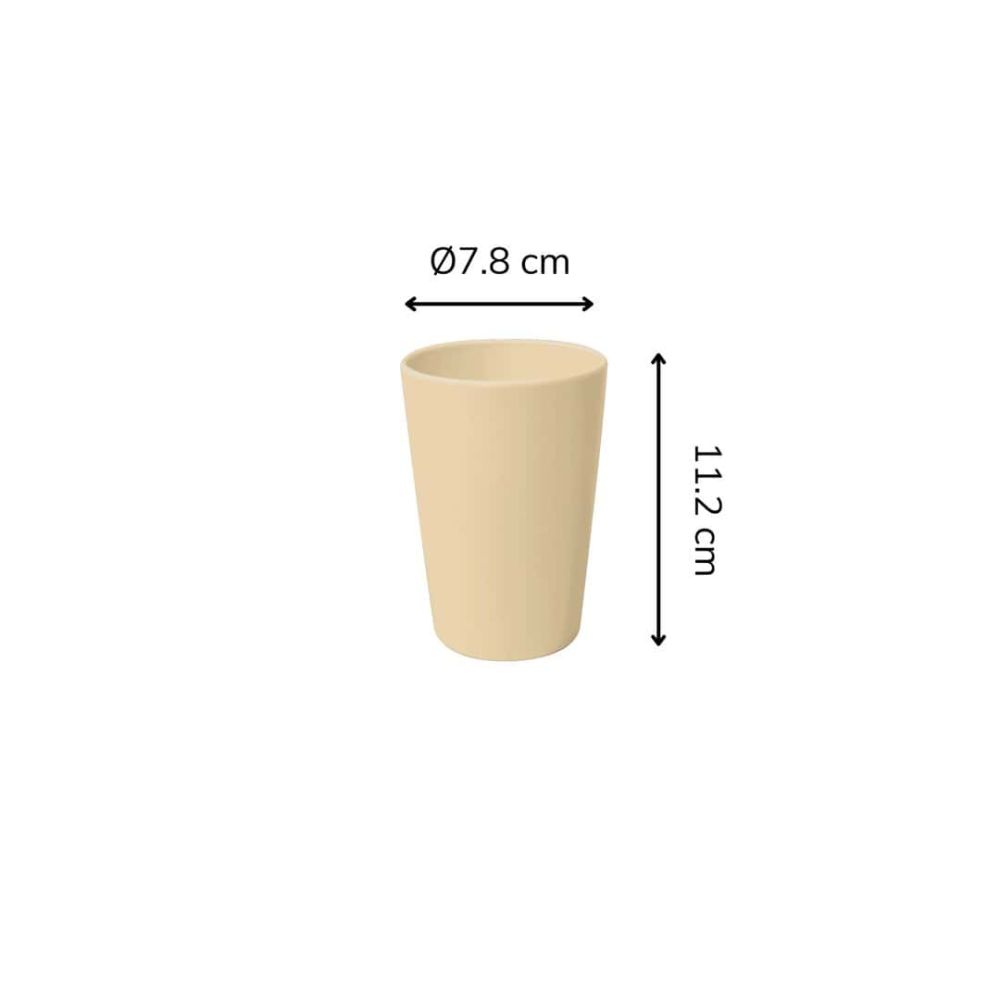 Cốc nhựa PP không quai Song Long xếp chồng (3 size: 9.7 / 11.2 / 11.7 cm) ảnh 3