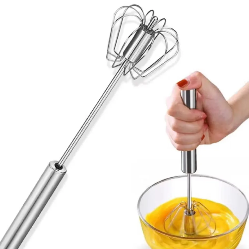 Đánh trứng inox bán tự động ấn tay 30cm